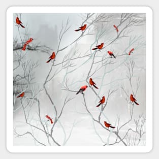 Erica's Cardinals Magnet